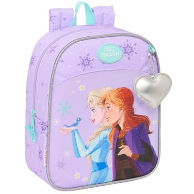 safta FROZEN SPIRIT Zaino per bambini, zaino per la scuola, adattabile al carrello, ideale per l'asilo, comodo e versatile, qualità e resistenza, 22 x 10 x 27 cm, viola, M, Casual safta FROZEN SPIRIT Zaino per bambini, zaino per la scuola, adattabile al carrello, ideale per l'asilo, comodo e versatile, qualità e resistenza, 22 x 10 x 27 cm, viola, M, Casual