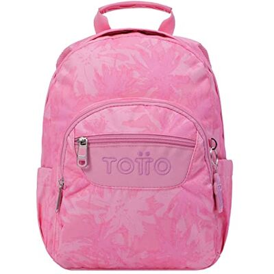 Totto Zaino scuola palme rosa Tempera Totto Zaino scuola palme rosa Tempera