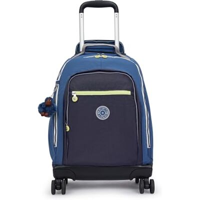Kipling New Zea, Zaino Grande con Ruote Unisex Adulto, Fantasy Blue Bl, Taglia Unica Kipling New Zea, Zaino Grande con Ruote Unisex Adulto, Fantasy Blue Bl, Taglia Unica