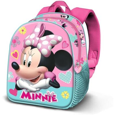 Disney Minnie Mouse Charm-Zainetto 3D Elite, Rosa, 25 x 30 cm, Capacità 7 L Disney Minnie Mouse Charm-Zainetto 3D Elite, Rosa, 25 x 30 cm, Capacità 7 L
