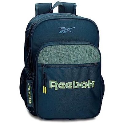 Reebok Summerville Zaino scuola doppio scomparto blu 30 x 40 x 12 cm Poliestere 14,4 L, blu, Taglia unica, Zaino scuola doppio scomparto Reebok Summerville Zaino scuola doppio scomparto blu 30 x 40 x 12 cm Poliestere 14,4 L, blu, Taglia unica, Zaino scuola doppio scomparto