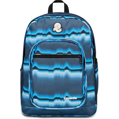 Invicta Jelek Zaino Scuola Media Ragazza, Scuola Elementare, Scomparto PC, Tasca Borraccia, blu/grigio Invicta Jelek Zaino Scuola Media Ragazza, Scuola Elementare, Scomparto PC, Tasca Borraccia, blu/grigio