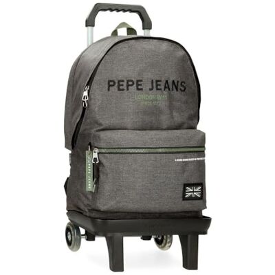 Pepe Jeans Edmon, zaino casual, da giorno, in poliestere, con spallacci imbottiti, ampi ed ergonomici, numerose tasche e scomparti, rosa. Di Joumma Bags. Pepe Jeans Edmon, zaino casual, da giorno, in poliestere, con spallacci imbottiti, ampi ed ergonomici, numerose tasche e scomparti, rosa. Di Joumma Bags.