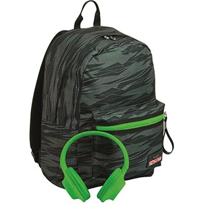 Seven Zaino Monoscomparto, Verde, Tasca frontale, Scuola e tempo libero, Per bambini, ragazzi e adulti Seven Zaino Monoscomparto, Verde, Tasca frontale, Scuola e tempo libero, Per bambini, ragazzi e adulti