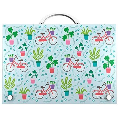 Grafoplás Valigetta folio PP chiusura clip bicis Elena Corredoira Grafoplás Valigetta folio PP chiusura clip bicis Elena Corredoira