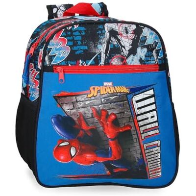 Marvel Joumma Spiderman Wall Crawler Mochila Casual Nero 27x33x11 cm Poliestere Marvel Joumma Spiderman Wall Crawler Mochila Casual Nero 27x33x11 cm Poliestere