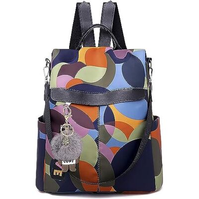 COFIHOME Zaino borsa per le donne College Computer Bookbag Mini antifurto borsa zaino elegante capacità viaggio scuola borsa, Colorato, Compatto COFIHOME Zaino borsa per le donne College Computer Bookbag Mini antifurto borsa zaino elegante capacità viaggio scuola borsa, Colorato, Compatto
