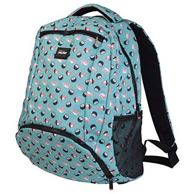MILAN Mochila Escolar, Capacidad 28l, Sushi Zaino Casual, 48 cm, Turchese (Turquesa) MILAN Mochila Escolar, Capacidad 28l, Sushi Zaino Casual, 48 cm, Turchese (Turquesa)