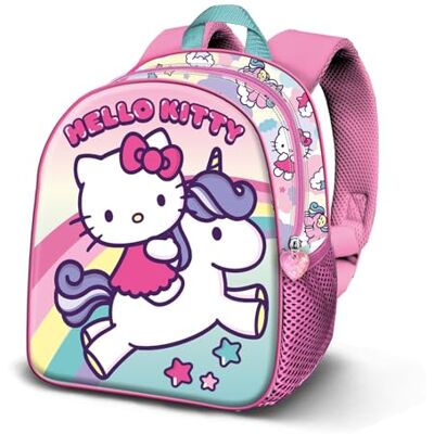 KARACTERMANIA Hello Kitty Unicorn-Zainetto Basic, Rosa, 30 x 38 cm, Capacità 13 L KARACTERMANIA Hello Kitty Unicorn-Zainetto Basic, Rosa, 30 x 38 cm, Capacità 13 L