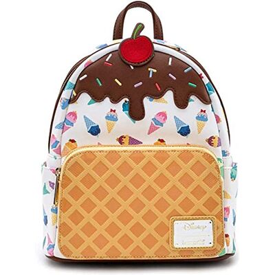 Loungefly Mini zaino Disney Princess Ice Cream, multicolore, 22,9 x 25,4 x 11,4 cm, Rucksack Loungefly Mini zaino Disney Princess Ice Cream, multicolore, 22,9 x 25,4 x 11,4 cm, Rucksack