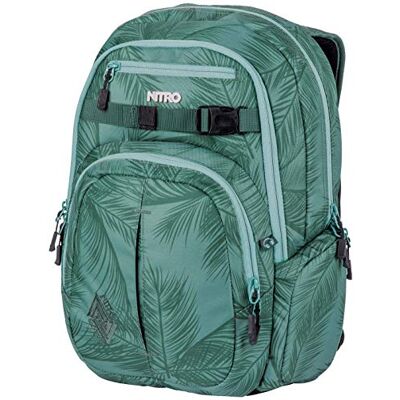 NITRO Chase Zaino per la scuola con organizer per la scuola, con scomparto per laptop da 17 pollici, 35 l, Coco, 35L, Rucksack NITRO Chase Zaino per la scuola con organizer per la scuola, con scomparto per laptop da 17 pollici, 35 l, Coco, 35L, Rucksack