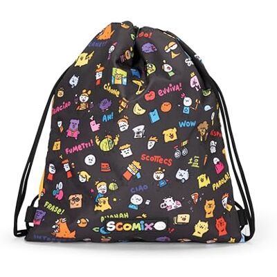 Zaino Scomix con tasca su tutta la superficie - Backpack Zaino Scomix con tasca su tutta la superficie - Backpack