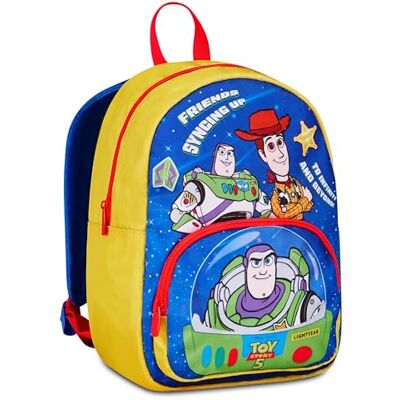 Seven Zainetto Scuola Toy Story 5, Blu, 14 L, Monoscomparto, Tasca frontale, Tasca porta epratica, Multifunzione, Asilo, Tempo libero, Viaggi, Rambina, Bambino Seven Zainetto Scuola Toy Story 5, Blu, 14 L, Monoscomparto, Tasca frontale, Tasca porta epratica, Multifunzione, Asilo, Tempo libero, Viaggi, Rambina, Bambino