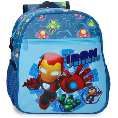 Marvel Joumma Iron Friends Mochila Casual Blu 27x33x11 cm Poliestere Marvel Joumma Iron Friends Mochila Casual Blu 27x33x11 cm Poliestere