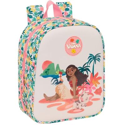 safta Vaiana Zaino per bambini, zaino per bambini, zaino per scuola, adattabile al carrello, ideale per asilo, comodo e versatile, qualità e resistenza, 22 x 10 x 27 cm safta Vaiana Zaino per bambini, zaino per bambini, zaino per scuola, adattabile al carrello, ideale per asilo, comodo e versatile, qualità e resistenza, 22 x 10 x 27 cm