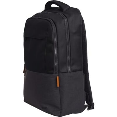Trust Lisboa Zaino per Laptop 16", Zaino Porta PC 23 Litri con Cinghia per Trolley, Realizzato in Plastica Riciclata, Uomo Donna Viaggio Università Lavoro Ufficio Computer Portatile Nero Trust Lisboa Zaino per Laptop 16", Zaino Porta PC 23 Litri con Cinghia per Trolley, Realizzato in Plastica Riciclata, Uomo Donna Viaggio Università Lavoro Ufficio Computer Portatile Nero