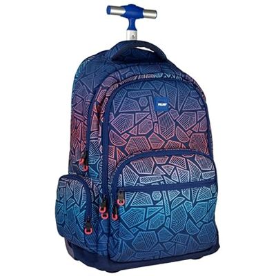 MILAN Zaino con ruote 6 cerniere (25L) Fit, blu MILAN Zaino con ruote 6 cerniere (25L) Fit, blu