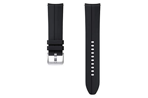 Samsung Ridge Sport ET-SFR85 Cinturino per orologio Galaxy Watch3, larghezza ansa 20 mm, in fluorelastomero, colore: Nero