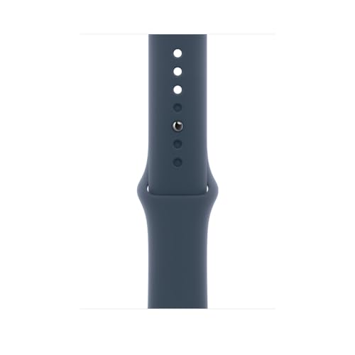 Apple Watch Band Cinturino Sport 45 mm Blu tempesta S/M