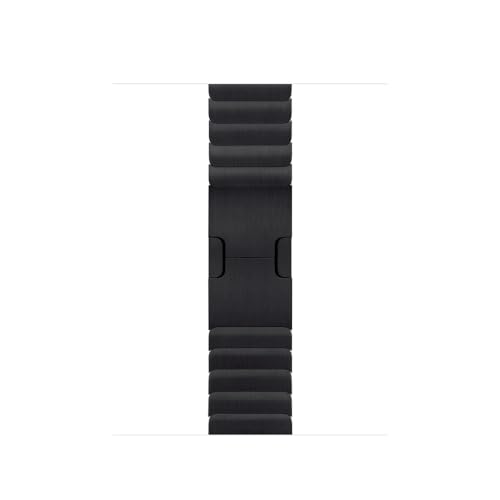 Apple Watch Band Bracciale a maglie 38 mm Nero siderale One Size
