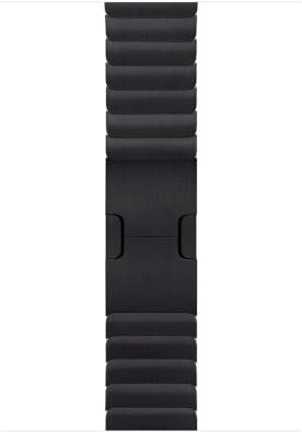 Apple Watch Band Bracciale a maglie 42 mm Nero siderale One Size