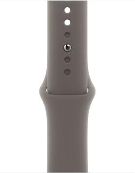 Apple Watch Band Cinturino Sport 41 mm Grigio creta S/M