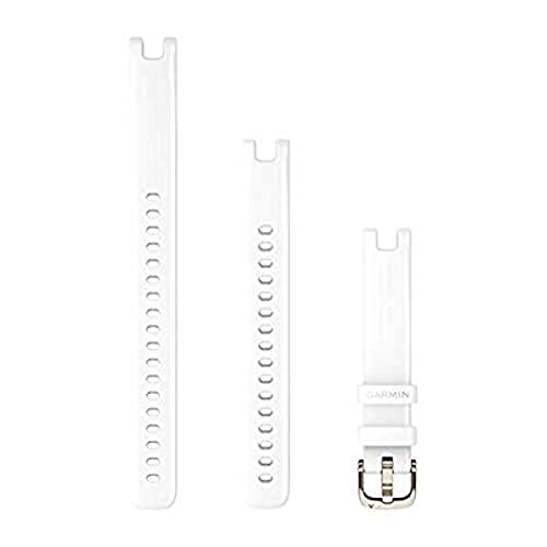 Garmin Cinturino di ricambio per smartwatch Lily GPS, in silicone, colore: bianco