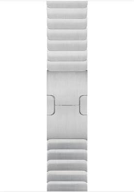 Apple Watch Band Bracciale a maglie 42 mm Argento One Size