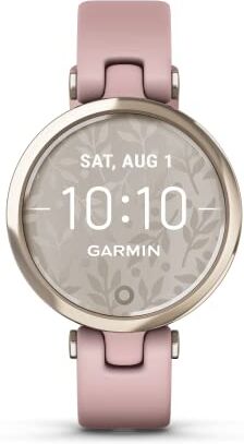 Garmin Lily Sport Smartwatch Piccolo ed Elegante, 34 mm, Monitoraggio 24/7, App Fitness e Sport, Cream Gold & Dust Rose