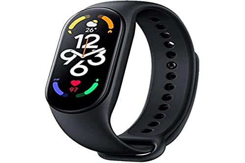 Xiaomi NK  Mi Band 7, Bracciale attività con display AMOLED, batteria da 180 mAh, 12 modalità di allenamento, resistente all'acqua 5 ATM, monitoraggio di frequenza, App Mi Fit, 1