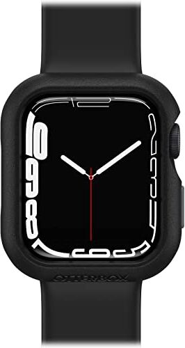 OtterBox All Day Bumper per Apple Watch Series 9/8/7 41mm, antichock e cadute, sottile e protettivo per schermo e bordi dell' Apple Watch, Nero/Grigio