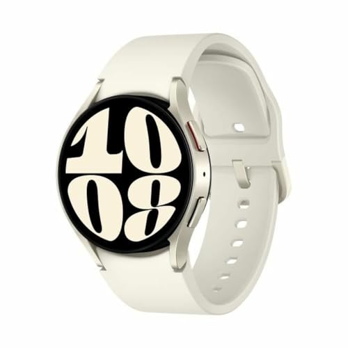 Samsung Galaxy Watch6 3,3 cm (1.3") Super AMOLED 40 mm Numérique 432 x 432 pixels Écran tactile Crème Wifi GPS (satel
