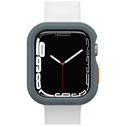 LifeProof Bumper  per Apple Watch Series 8/7 45mm, antishock e cadute,sottile e protettivo per schermo e bordi dell' Apple Watch, progettato in modo sostenibile, Grigio