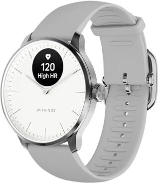 Withings ScanWatch Light Hybrydowy Smartwatch Silver EU