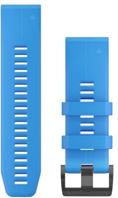 Garmin Cinturino, 26mm, QuickFit, Silicone, Cyan Blue