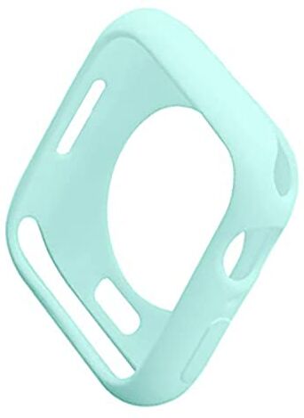 CLIPPER GUARDS Morbido TPU antiurto cover per iWatch Apple Watch Series 7 nero 41 mm morbido TPU flessibile ultra sottile leggero paraurti antiurto pellicola protettiva orologio (azzurro)