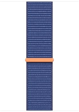 Apple Watch Band Sport Loop 45 mm Blu oceano One Size