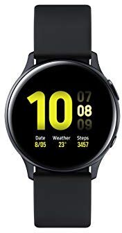 Samsung Galaxy Watch Active 2 (Bluetooth) 40mm, Aluminum, Black