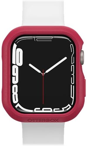 OtterBox All Day Bumper per Apple Watch Series 9/8/7 45mm, antichock e cadute, sottile e protettivo per schermo e bordi dell' Apple Watch, Rosso