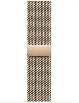 Apple Watch Band Loop in maglia milanese 41 mm Oro One Size