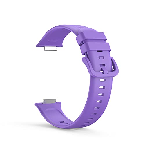 KINKUUN Cinturino di Ricambio Compatibile con Huawei fit 2 Braccialetto di Ricambio.(Viola)