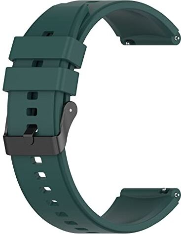 INF Cinturino per Huawei Watch GT2 46 mm, cinturino di ricambio in silicone compatibile con Huawei Watch GT3/GT3 Pro/GT2 Pro, 22 mm (Verde)