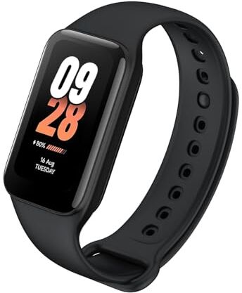 Xiaomi Smart Band 8 Active Display da 1,47'', Monitoraggio Della Frequenza Cardiaca, 50+ Modalità Sportive, Corpo Compatto Da 9,99 MM, Fino a 14 Giorni Di Durata dDella Batteria, Sonno, Stress, Nero