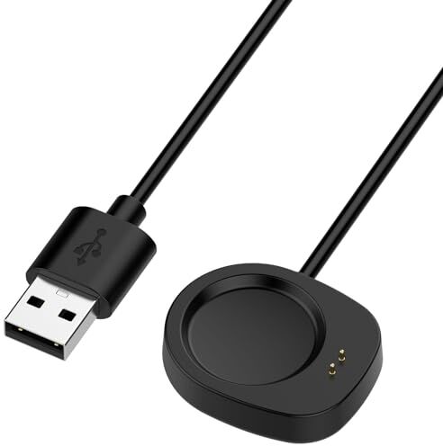 Ruentech Cavo di ricarica compatibile per Amazfit Balance, cavo di ricambio USB Portable Cord per Amazfit Balance A2286 cavo di ricarica smartwatch accessorio (nero)