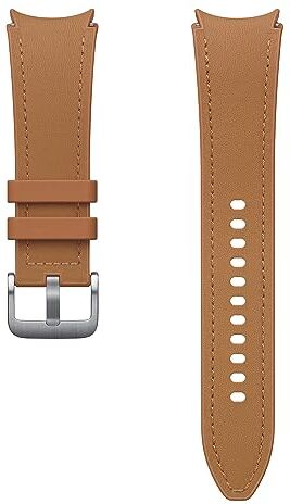 Samsung Hybrid Eco-Leather Band (M/L) Cinturino in finta pelle per Galaxy Watch4   Watch5   Watch6 Series, Camel