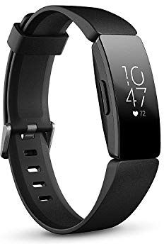 Fitbit Inspire HR Health & Fitness Tracker with Auto-Exercise Recognition, 5 Day Battery, Sleep & Swim Tracking, Black