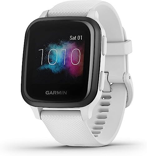 Garmin Venu Sq, Music, White/Slate, WW,(Ricondizionato)