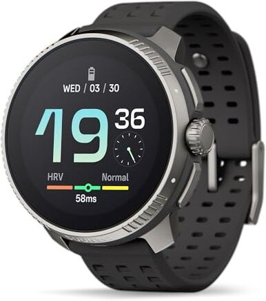 Suunto Race Orologio Sportivo Digitale per Uomo, Schermo AMOLED, GPS Activity Tracker, Smartwatch Impermeabile, Monitoraggio Salute Cardiofrequenzimetro Contapassi, Autonomia 26 Giorni