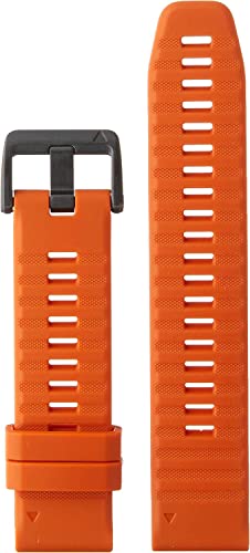 Garmin Cinturino Originale , 22mm, QuickFit, Silicone, Ember Orange