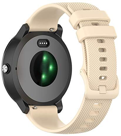 Tosenpo Cinturino Garmin Vivoactive 3 / Vivoactive 3 Music/Forerunner 245/645 Music (Beige)